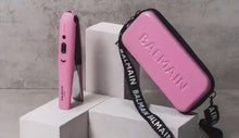 Load and play video in Gallery viewer, BALMAIN CORDLESS STRAIGHTENER PINK LIMITED EDITION
