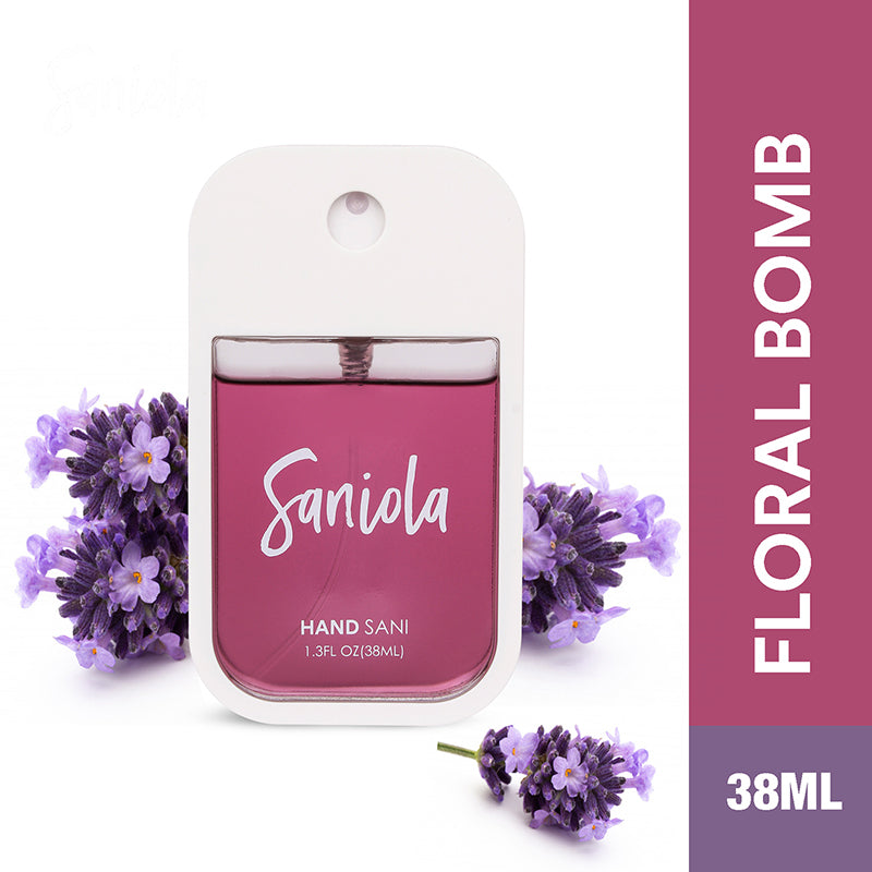 Saniola Hand Sani Floral Bomb 38ml