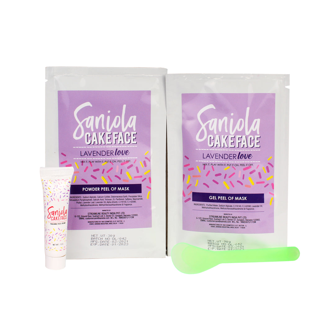 Saniola CakeFace Lavender Love Peel Off Mask