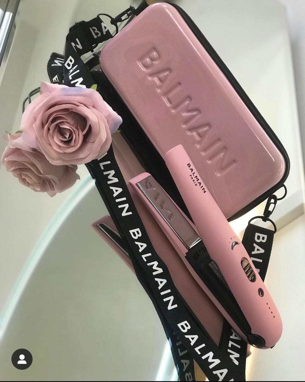 BALMAIN CORDLESS STRAIGHTENER PINK LIMITED EDITION Hairandotherstuff